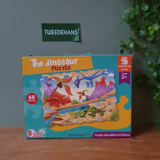 Dinosaurus Puzzel - 45 stukjes - 3+