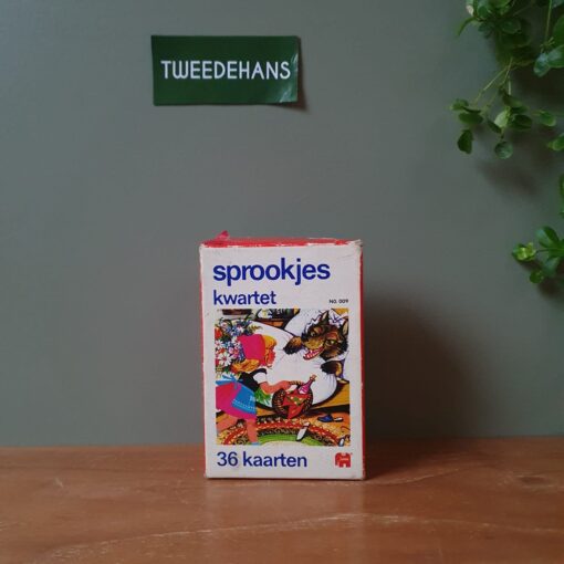 Sprookjes Kwartet - Jumbo - 36 kaarten - 1979