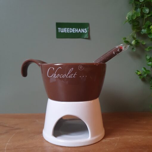 Chocolade fondueset | 4 delig