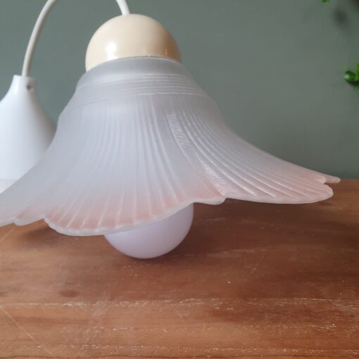 Vintage Hanglamp | Melkglas - Afbeelding 3