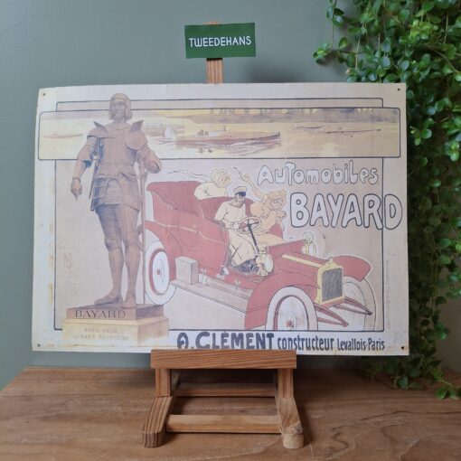 Bayard Automobiles | Frans Art Nouveau | Emaille