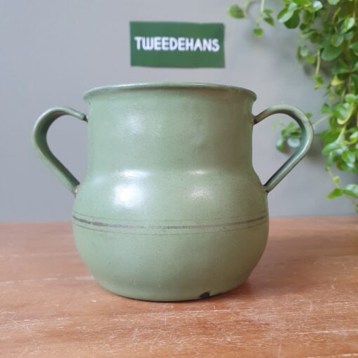Emaille potje | Groen - Afbeelding 2