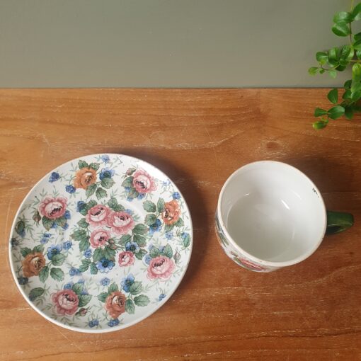 Kop en schotel | Bloemen | 1 - Afbeelding 5