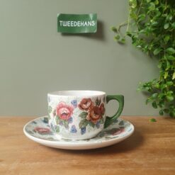 Kop en schotel | Bloemen | 2