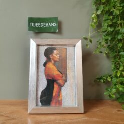Zilveren lijst met portret