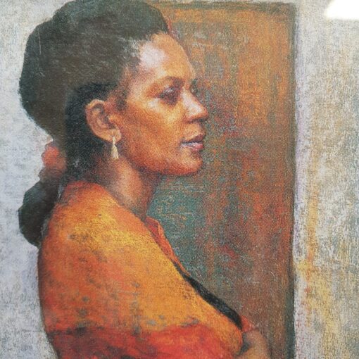 Zilveren lijst met portret - Afbeelding 2