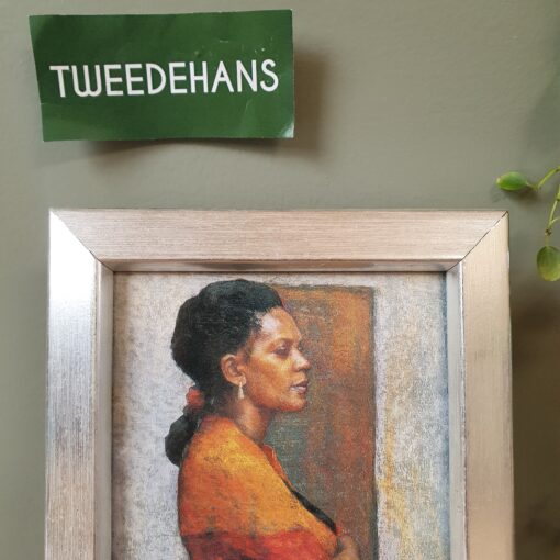 Zilveren lijst met portret - Afbeelding 3
