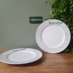 Borden | Bordje |  Set van 2